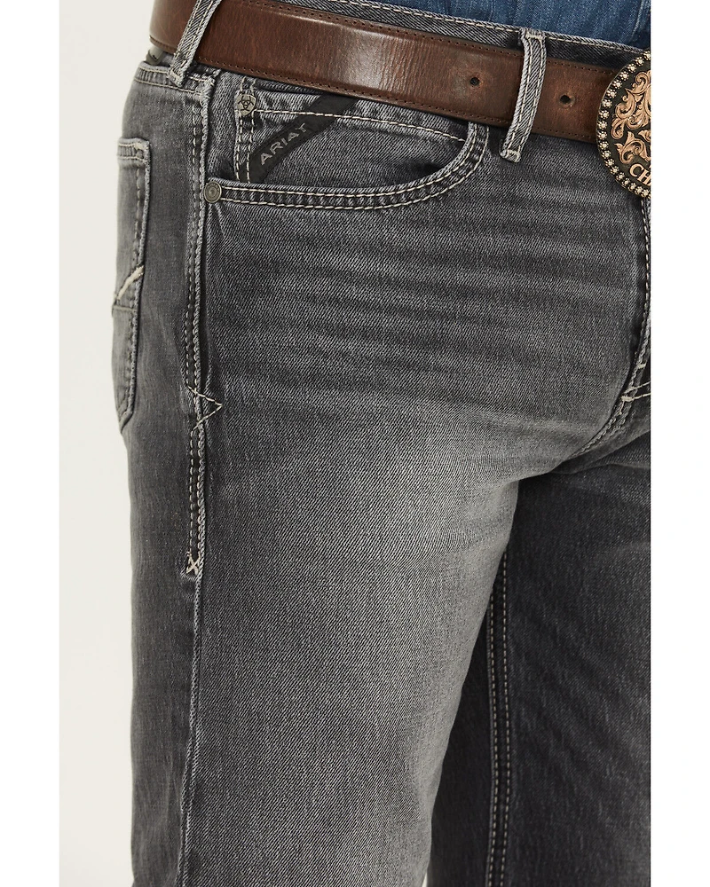 Ariat Men's M8 Modern Rolland Straight Slim Stretch Denim Jeans
