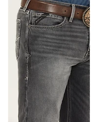 Ariat Men's M8 Modern Rolland Straight Slim Stretch Denim Jeans