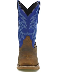 Tony Lama Men's Roustabout Waterproof Western Work Boots - Steel Toe