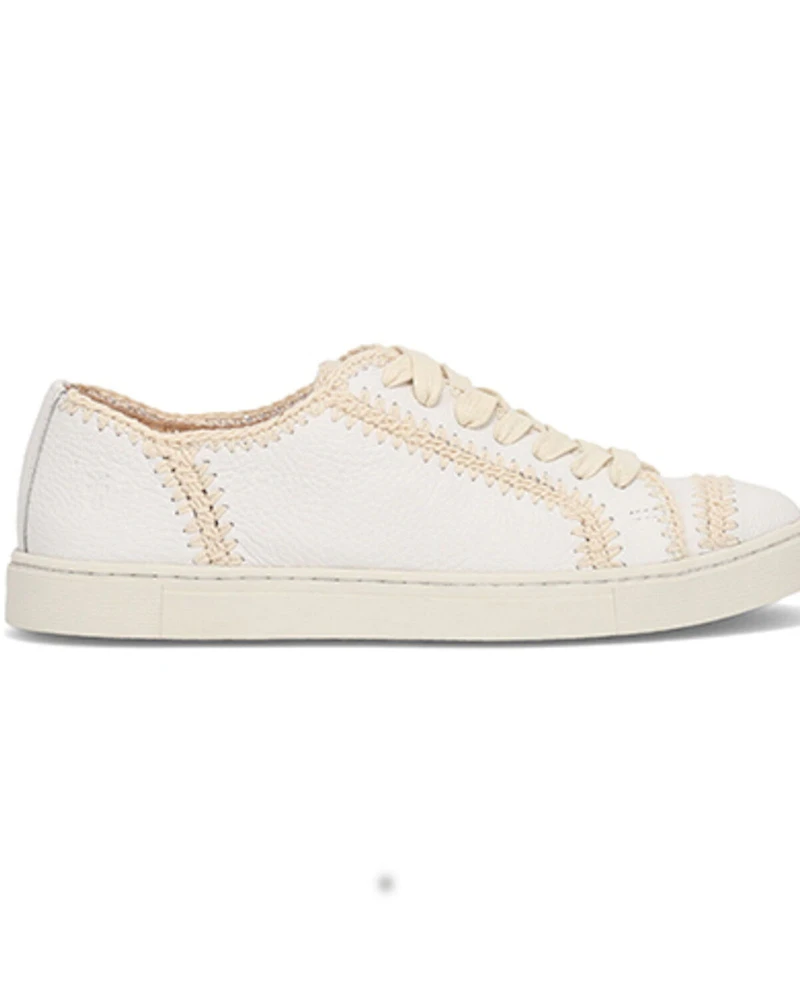Frye Women's Ivy Crochet Low Lace Sneakers