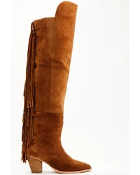 Shyanne Women's Gypset Over The Knee Western Boots - Round Toe