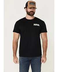 Buckwear Men's NRA We Plead The 2nd Short Sleeve Graphic Shirt