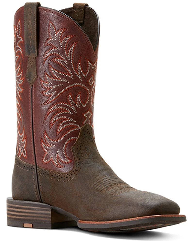 Ariat Men's Oakwood Western Boots - Broad Square Toe