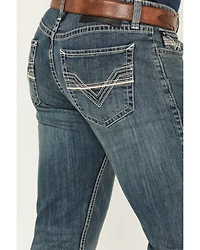 Rock & Roll Denim Men's Revolver Medium Wash Slim Straight Reflex Jeans