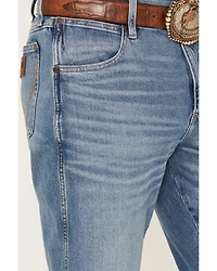 Wrangler Retro Men's Nolen Light Wash Slim Bootcut Stretch Denim Jeans - Tall
