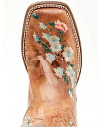 Macie Bean Women's Rose Garden Western Boots - Broad Square Toe