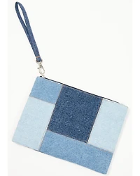 Shyanne Women's Denim Patchwork Pouch