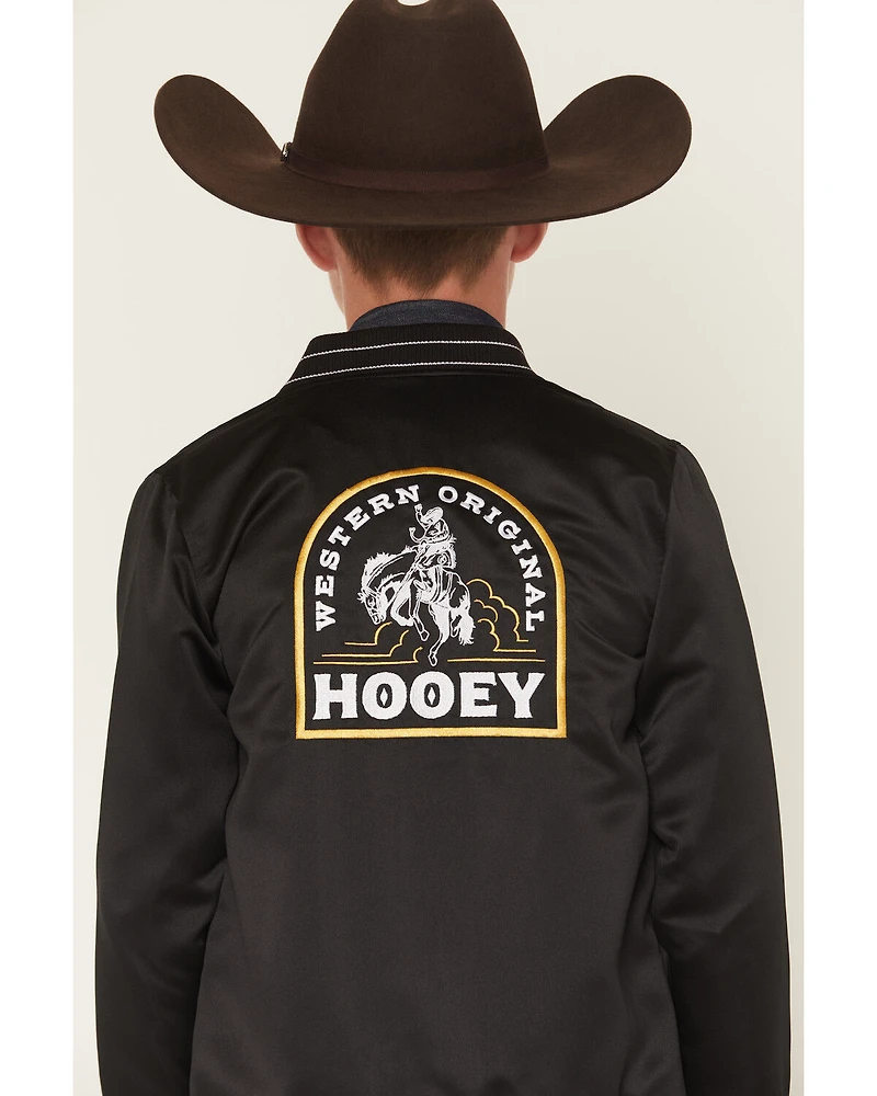 Hooey Boys' Big Sky Logo Bomber Jacket
