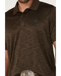 RANK 45® Men's Heeler Short Sleeve Button-Down Polo Shirt