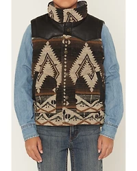 Cody James Boys' Oil Slick Southwestern Print Vest