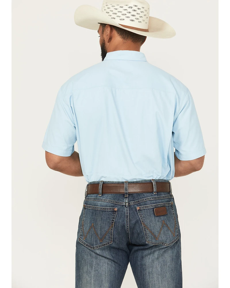 Ariat Men's VentTEK Solid Outbound Short Sleeve Button-Down Shirt