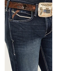 Ariat Men's Dark Wash M7 Ralston Mission Bootcut Jeans