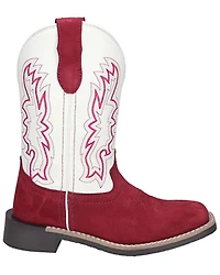 Smoky Mountain Little Girls' Cassidy Western Boots - Broad Square Toe