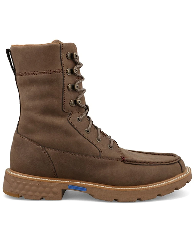 Twisted X Men's 9" Lace-Up Work Boots - Soft Toe