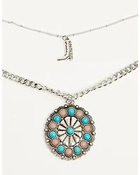 Shyanne Women's Concho Layered Necklace