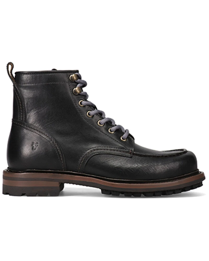 Frye Men's Hudson Lace-Up Work Boots - Round Toe