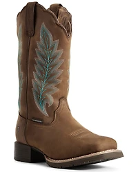 Ariat Women's Hybrid Rancher Waterproof Western Boots - Wide Square Toe