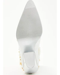 Azalea Wang Women's Astounding Embellished Fashion Booties - Snip Toe
