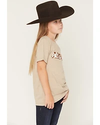 Ariat Girls' Boot Barn Exclusive Logo Short Sleeve Graphic Tee