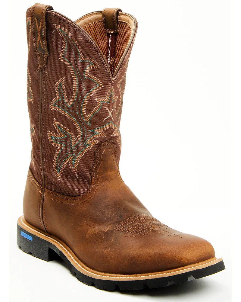 Twisted X Men's 11" Tech X™ Performance Western Boots - Broad Square Toe
