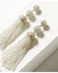 Shyanne Women's Three-Tier Beaded Tassel Earrings