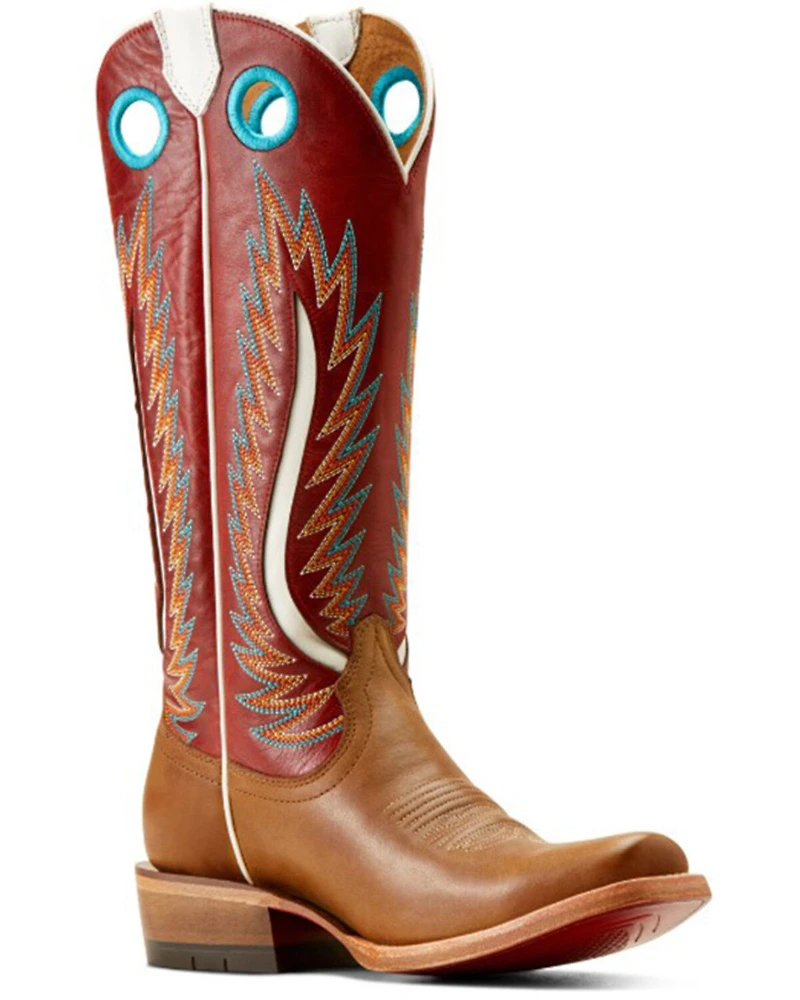 Ariat Women's Futurity Fort Worth Roughout Western Boots - Square Toe