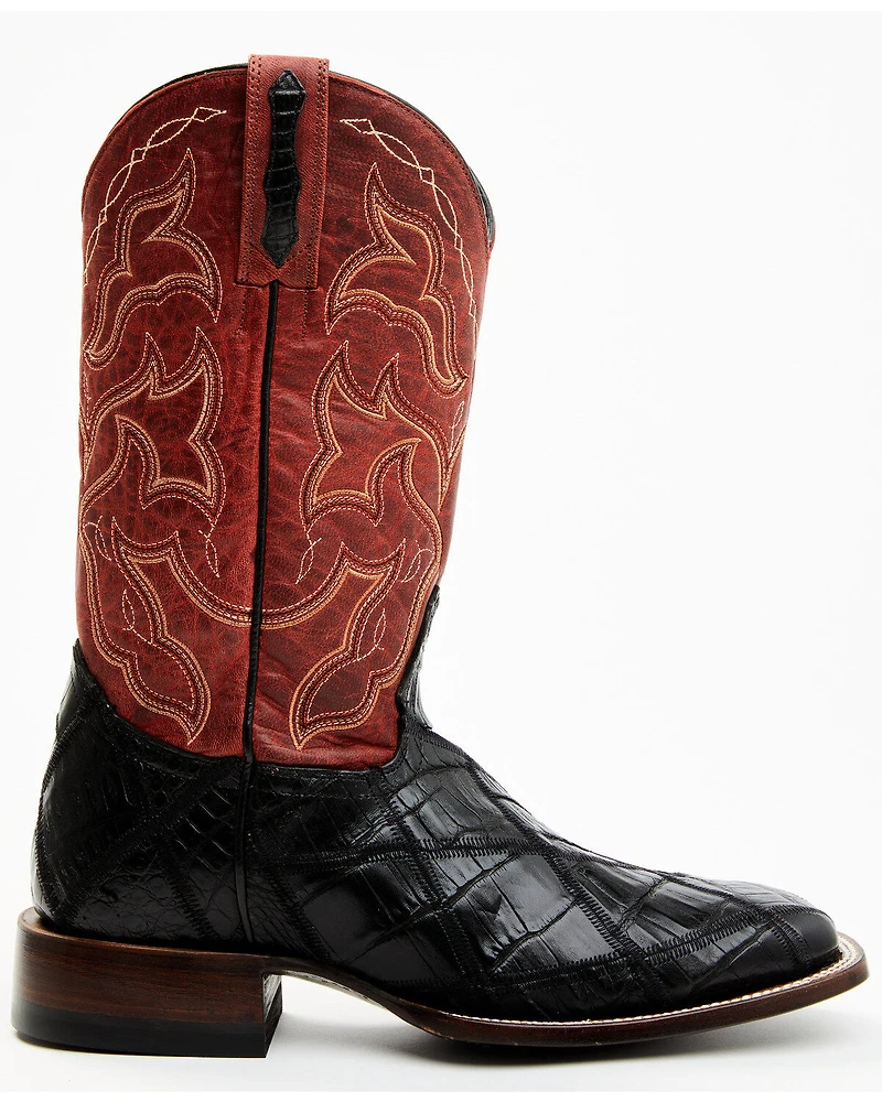 Cody James Men's Exotic Caiman Western Boots - Broad Square Toe