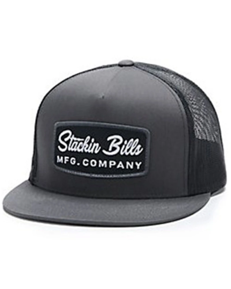 Stackin Bills Men's Stackin Bills Logo Mesh Back Trucker Cap