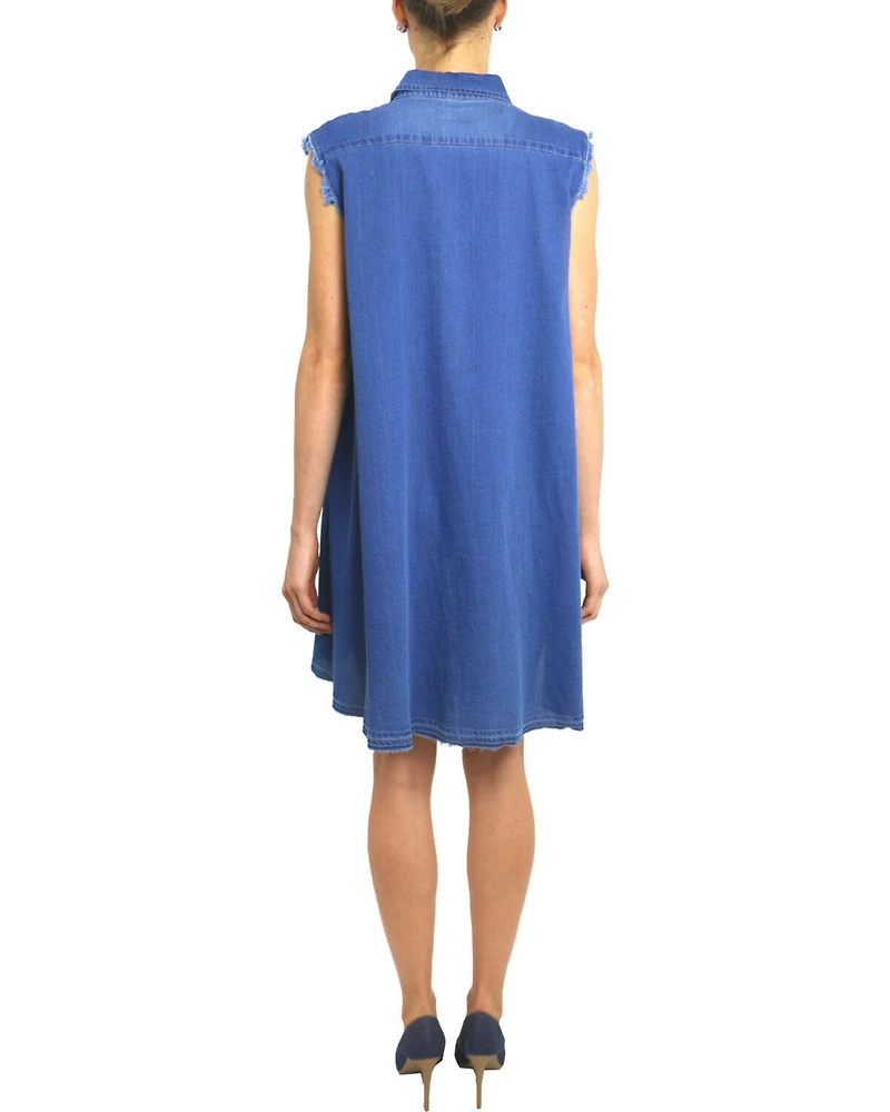 Tractr Blu Women's Monday Shirt Dress