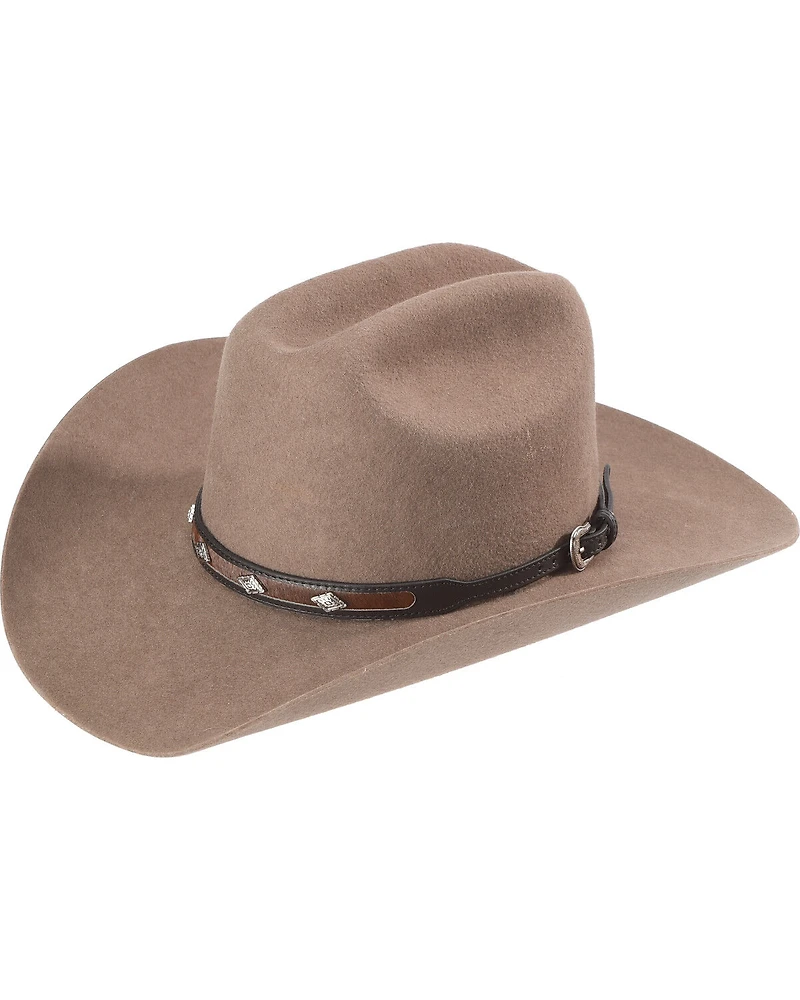 Cody James Diamond Studded Horsehair Hat Band