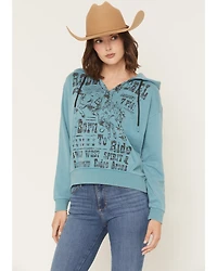 Shyanne Women's Rodeo Rebel Pullover Hoodie