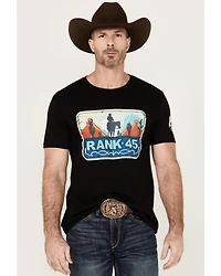 RANK 45® Men's Riding Free Short Sleeve Graphic T-Shirt