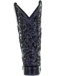 Corral Women's Inlay Embroidered & Stud Cowgirl Boots - Square Toe