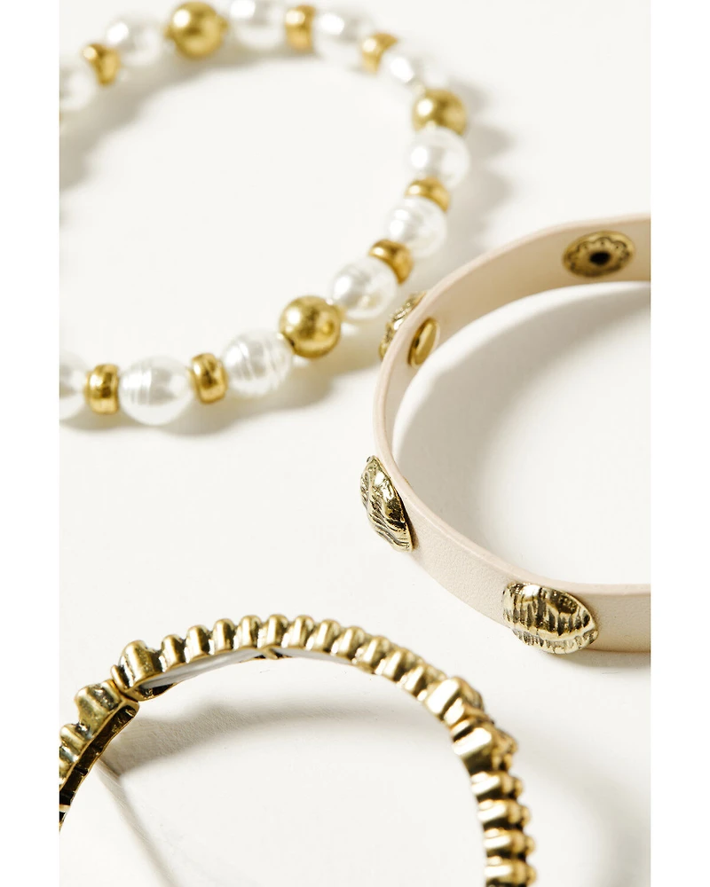 Shyanne Women's Sierra Winter Multi Bracelet Set - 5 Piece