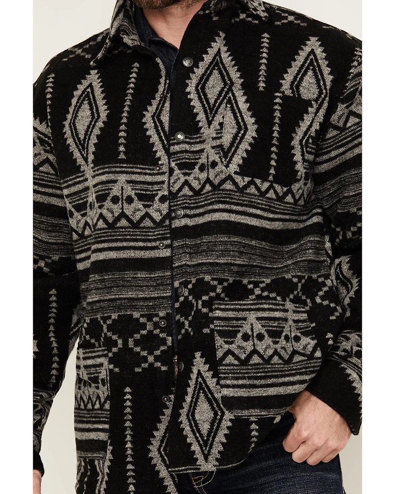 Outback Trading Co Men's Luca Southwestern Print Shacket