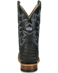 Justin Men's San Antone Exotic Caiman Western Boots