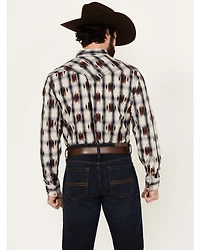 Cody James Men's Zion Sunset Southwestern Plaid Print Long Sleeve Snap Western Shirt