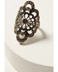 Shyanne Women's Champagne Chateau Filigree Statement Ring