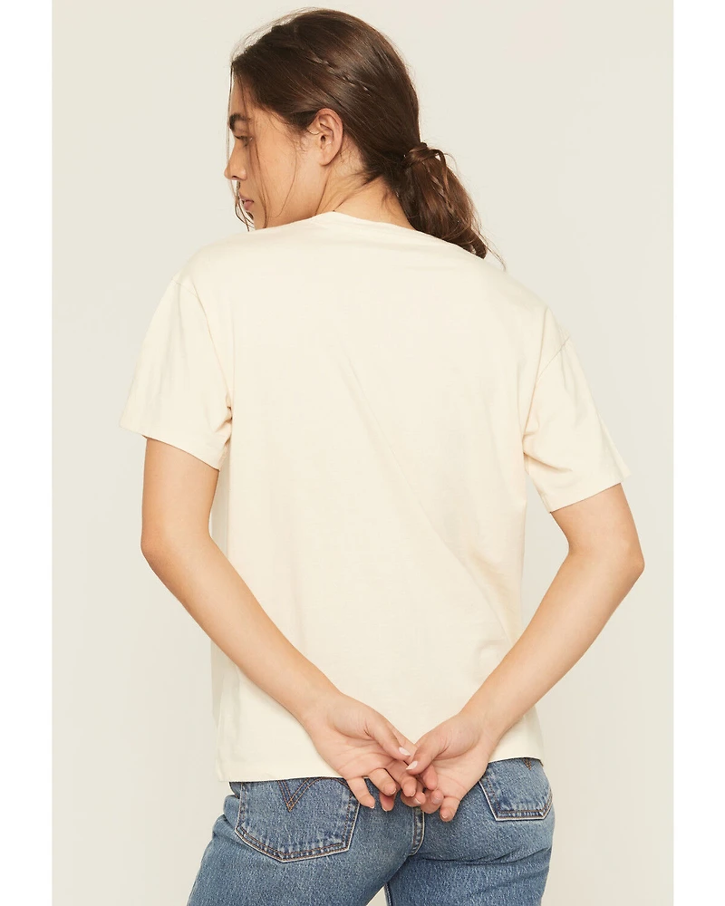 Cleo & Wolf Women's Golden Road Short Sleeve Graphic Tee