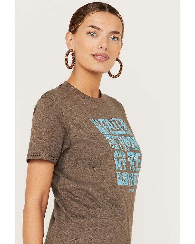 Kerusso Women's Sweet Tea Short Sleeve Graphic Tee