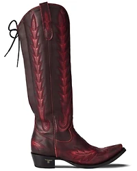 Lane Women's Lexington Knee High Corset Western Boots