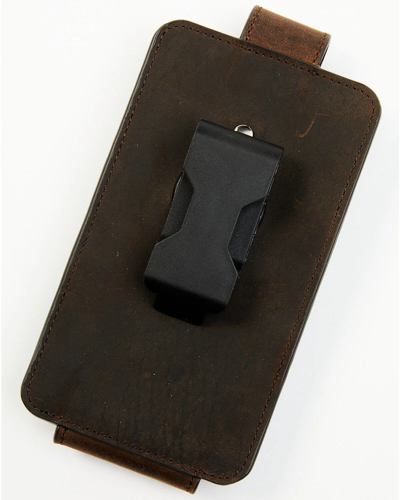 Cody James Men's Scratch Mexican Flag Cell Phone Holder Clip-On Case