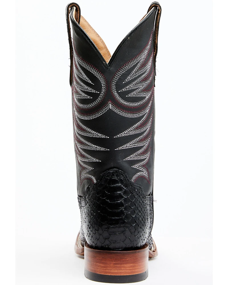 Cody James Men's Matte Python Exotic Western Boots - Broad Square Toe