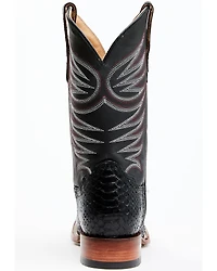 Cody James Men's Matte Python Exotic Western Boots - Broad Square Toe