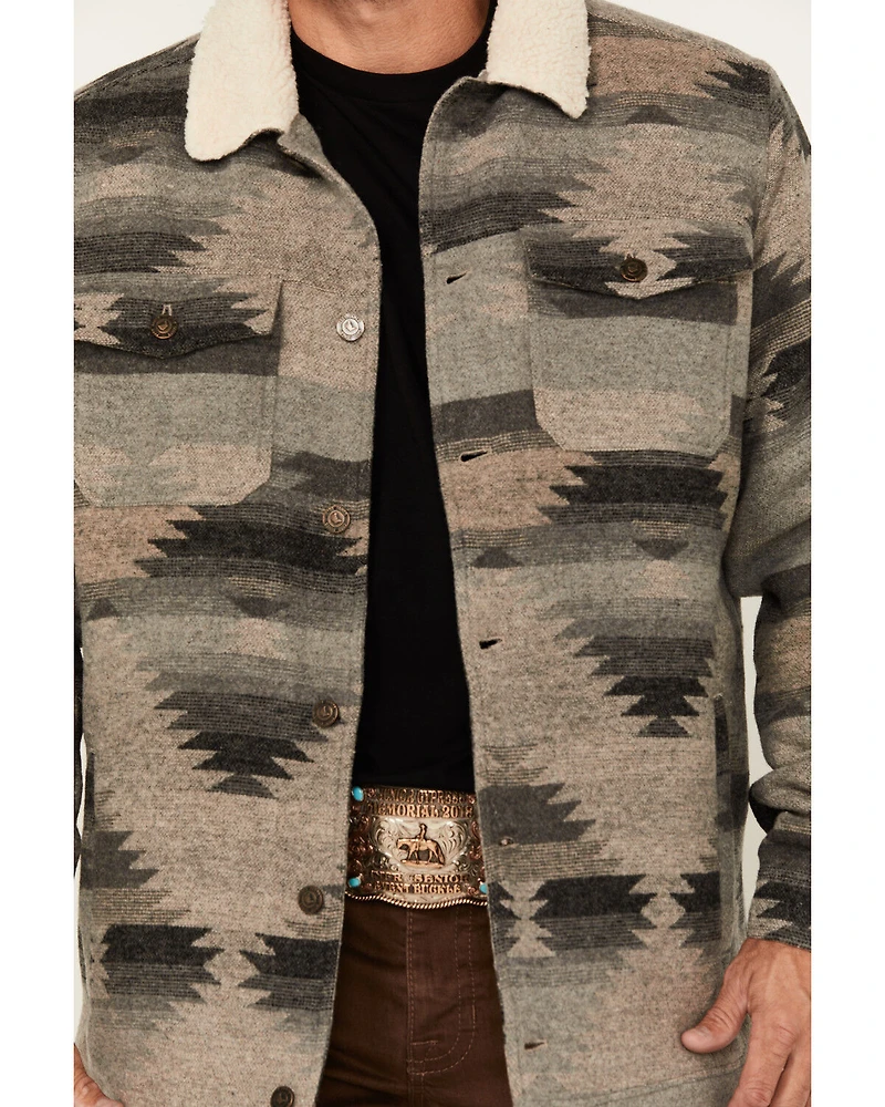 Cody James Men's Whiskey Southwestern Print Jacket