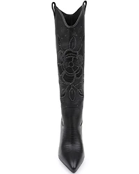 DanielXDiamond Women's Acadia Embroidered Western Boots - Snip Toe