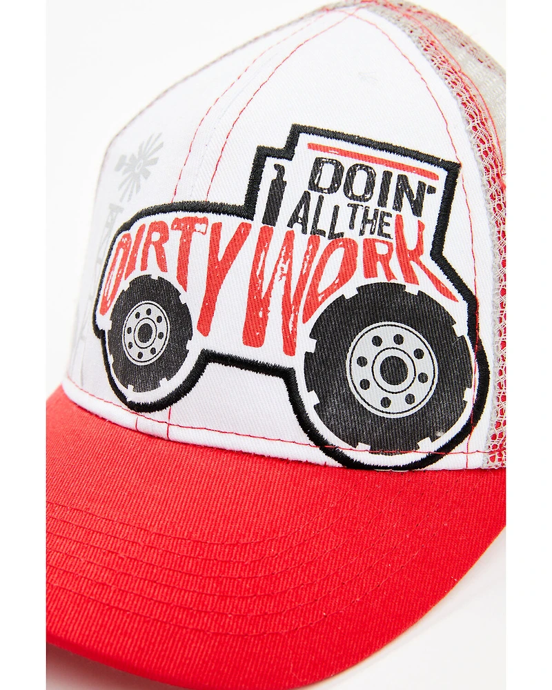 Case IH Toddler Boys' Dirty Work Trucker Cap