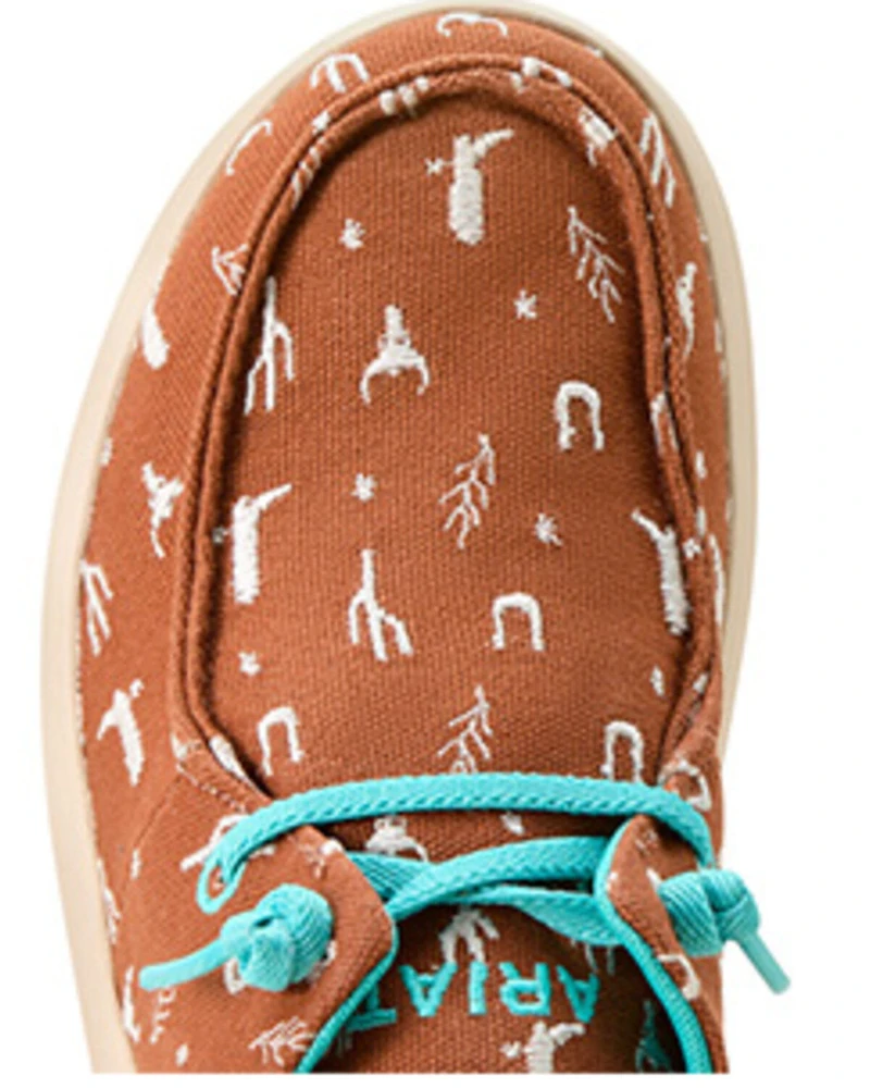 Ariat Women's Hilo Doodle Casual Shoes - Moc Toe