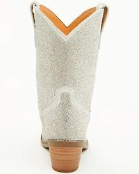 Dingo Girls' Silver Dollar Embellished Western Boots - Snip Toe