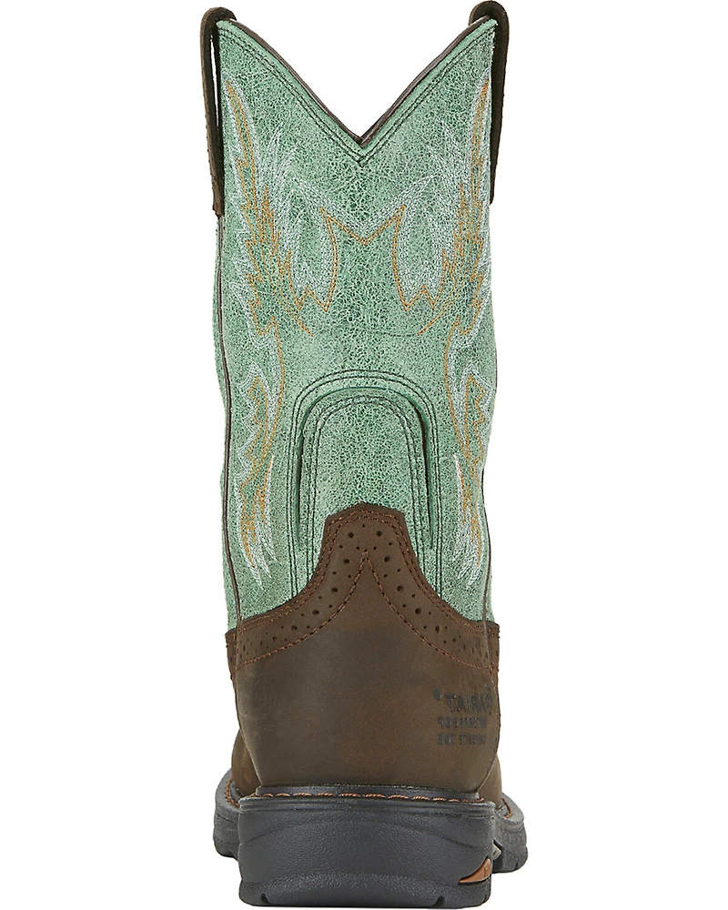 Ariat Waterproof Tracey Pull On Work Boots - Composite Toe